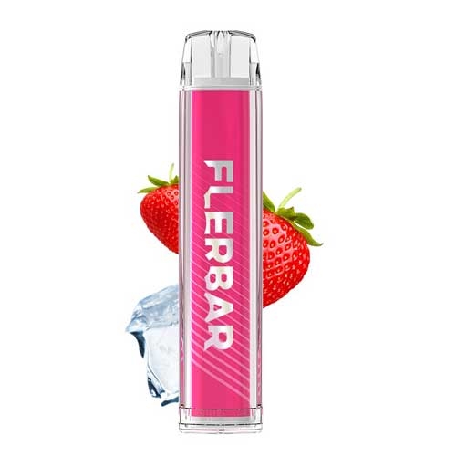 Flerbar 600 Einweg E-Zigarette Strawberry Ice 20mg 