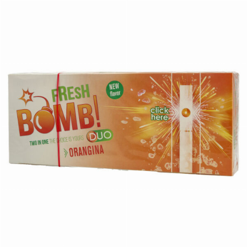 Fresh Bomb Zigarettenhülsen Orange Mint 100 Stück