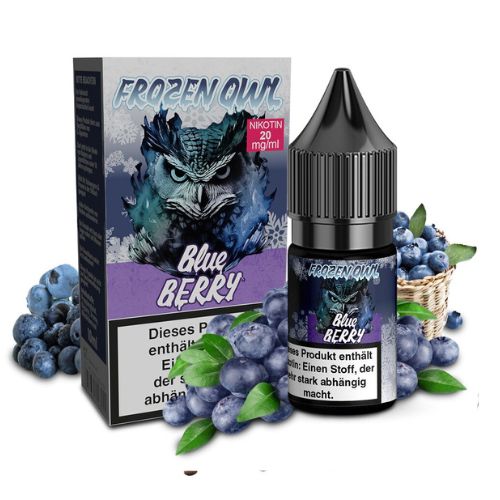 Frozen OWL Blueberry Nikotinsalz Liquid 10ml 20mg