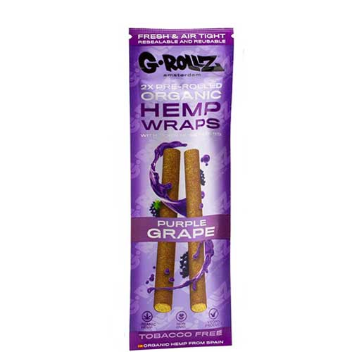G-Rollz Hemp Wraps Purple Grape