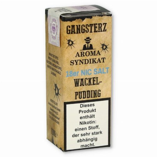 Gangsterzt Wackelpudding Nikotinsalz Liquid 10ml 18mg