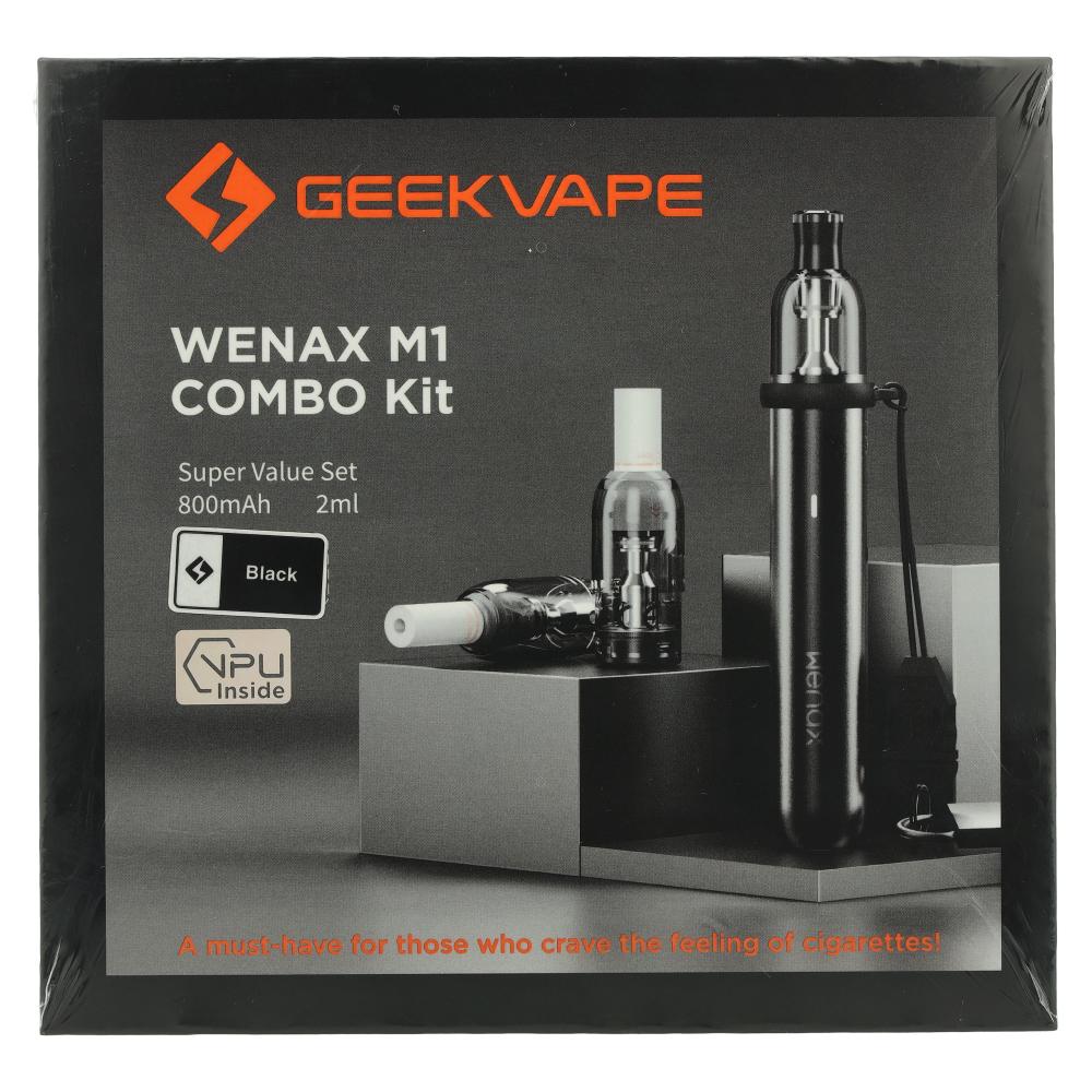 Geekvape WENAX M1 Combo Pod Kit Super Value Set Black E-Zigarette