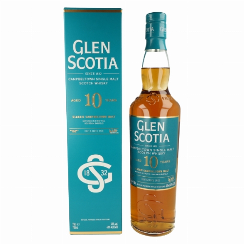 Glen Scotia Single Malt Scotch Whisky 10 Jahre 40% Vol.