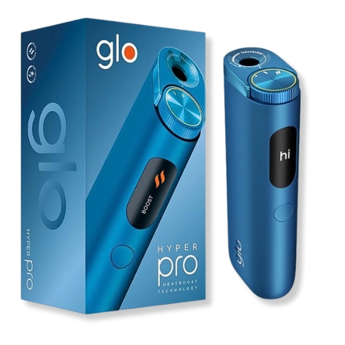 Glo Hyper Pro Device Kit Tabakerhitzer Lapis Blue