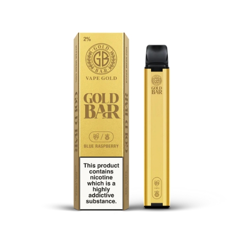 Gold Bar 600 Blue Raspberry Einweg E-Zigarette 20mg