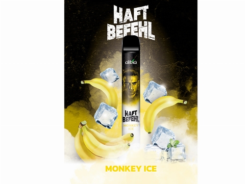 Haftbefehl 700 Einweg E-Shisha Monkey Ice Banane und Eis 20mg