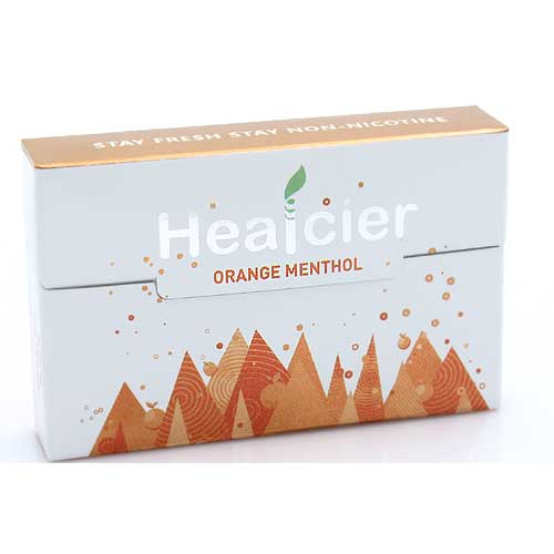Heat Sticks Healcier Orange Menthol ohne Nikotin