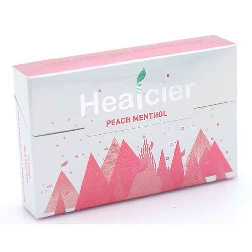 Heat Sticks Healcier Pfirsich Menthol ohne Nikotin