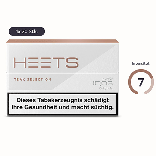 Heets Teak Selection Tobacco Sticks für IQOS 1 x 20 Stück