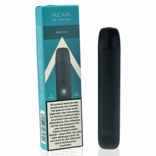 Hexa Go Menthol Einweg E-Zigarette 18mg