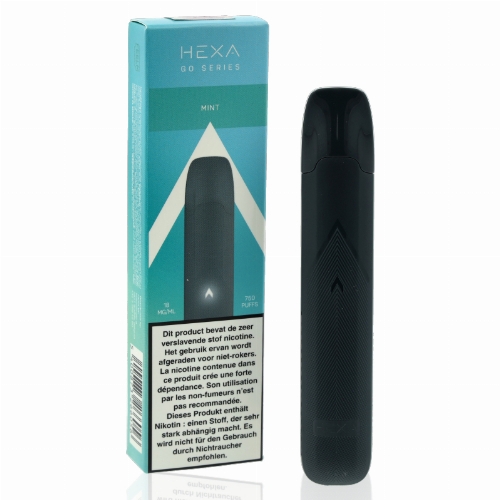 Hexa Go Mint Einweg E-Zigarette 18mg
