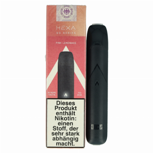 Hexa Go Pink Lemonade Einweg E-Zigarette 18mg