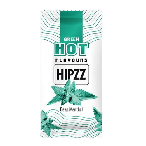 Hipzz Green Hot Flavour 5 Mini Aromakarte Deep Menthol  für HEETS, TEREA, Tabak und Zigaretten