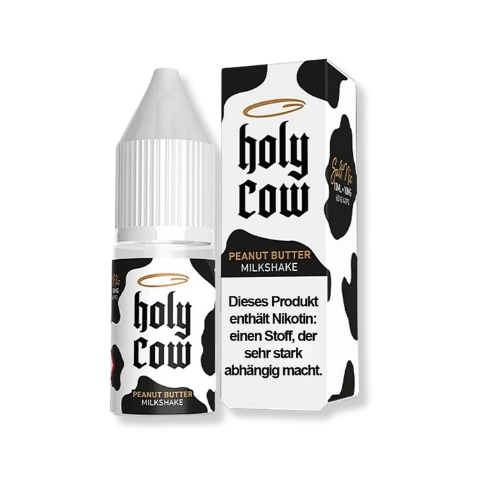 Holy Cow Nikotinsalz Liquid Peanut Butter Milkshake 10ml 20mg