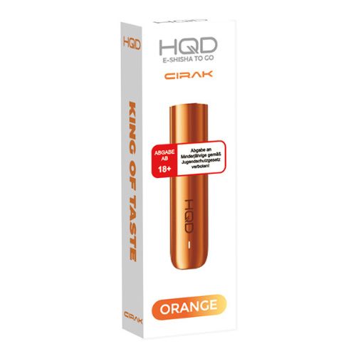 HQD CIRAK Akkuträger Orange E-Zigarette