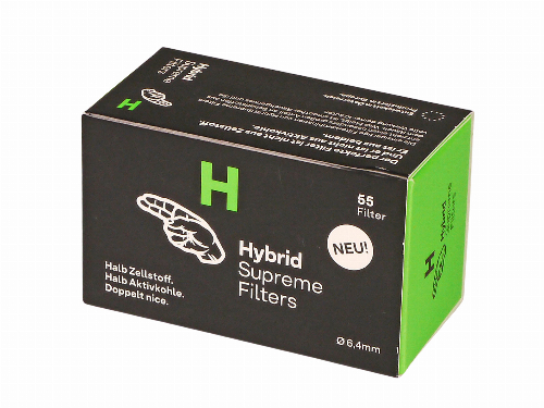 Hybrid Supreme Aktivkohle Filter 6,4 mm