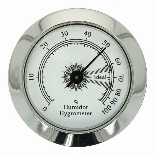 Hygrometer silber 