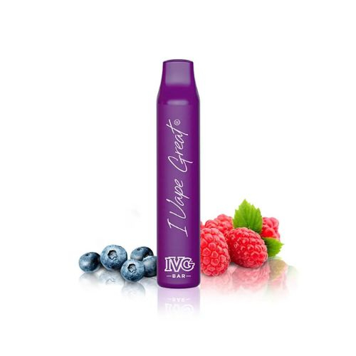 IVG Bar 800 Blueberry Sour Raspberry Einweg E-Shisha 20mg Nikotin