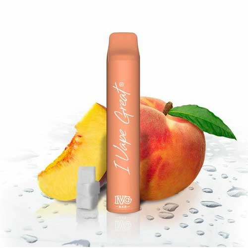 IVG Bar 800 Peach-Rings Aroma Einweg E-Shisha 20mg Nikotin
