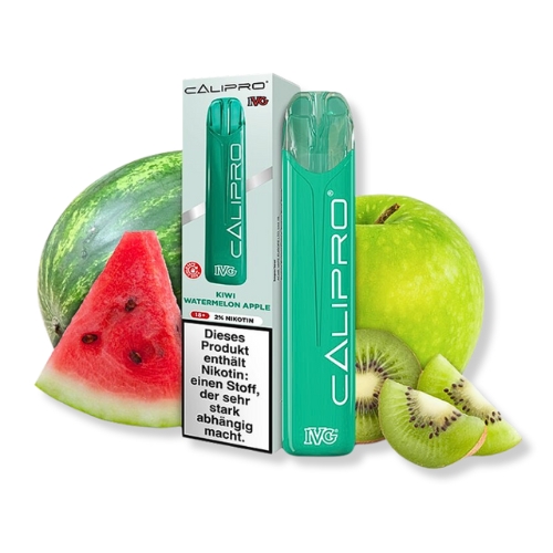 IVG Calipro Einweg E-Zigarette Kiwi Watermelon Apple 20mg