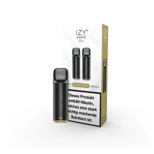IZY Vape Click Classic Tobacco Prefilled Pods 2x2ml 20mg