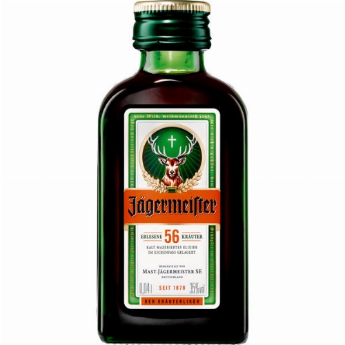 Jägermeister Glas/EW 40 ml 35%vol. Alkohol