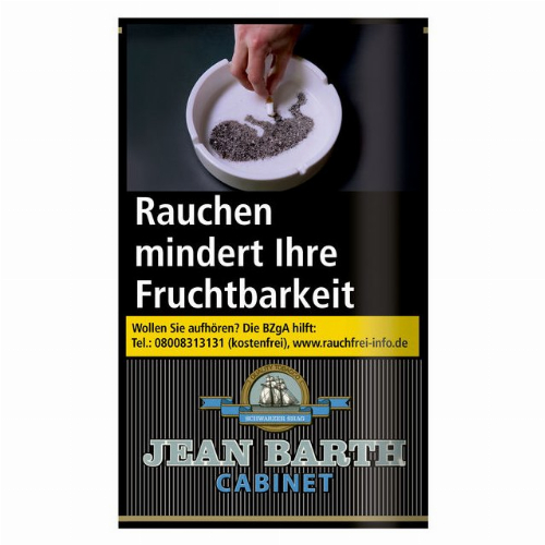 Jean Barth Tabak Schwarzer Shag 35g Päckchen Zigarettentabak