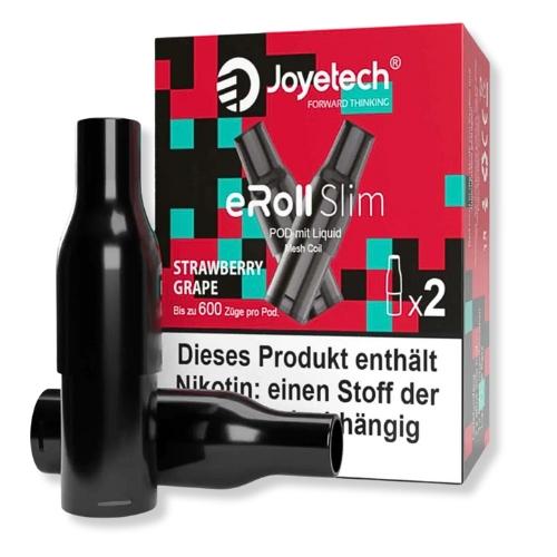 Joyetech eRoll Slim Strawberry Grape Prefilled Pod 2x2ml 20mg