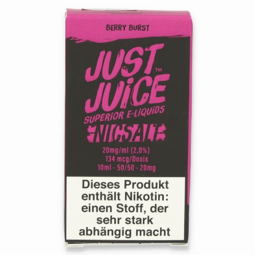 Just Juice Berry Burst Nikotinsalz Liquid 20mg