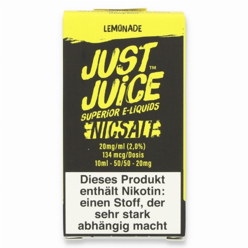 Just Juice Lemonade Nikotinsalz Liquid 20mg