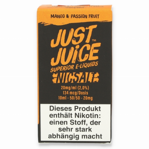 Just Juice Mango-Passion Fruit Nikotinsalz Liquid 20mg