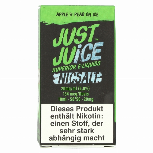 Just Juice Nikotinsalz Liquid Apple & Pear  20mg