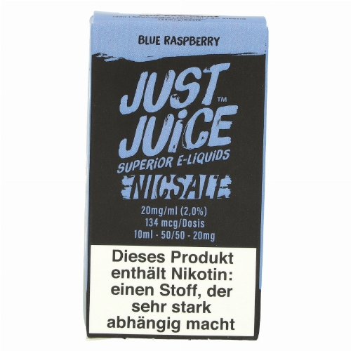Just Juice Nikotinsalz Liquid Blue Raspberry 20mg