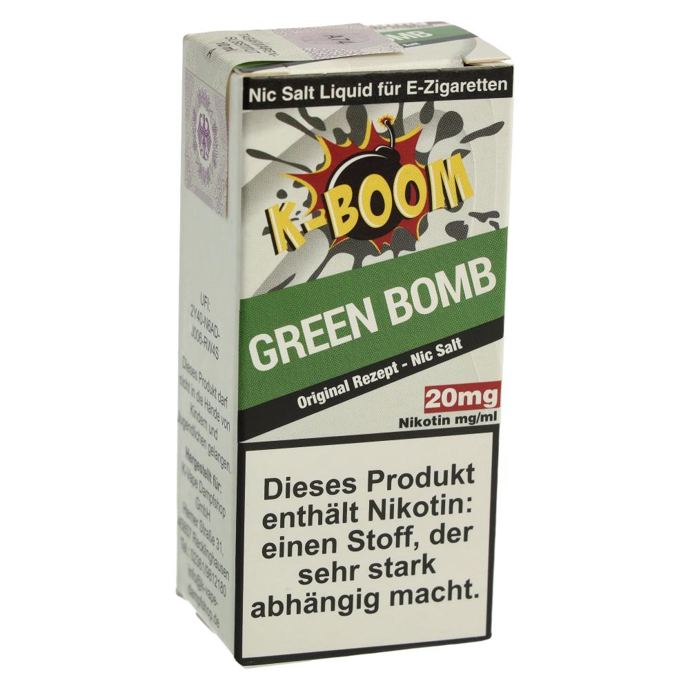 K-Boom Green Bomb Nikotinsalz Liquid 20mg