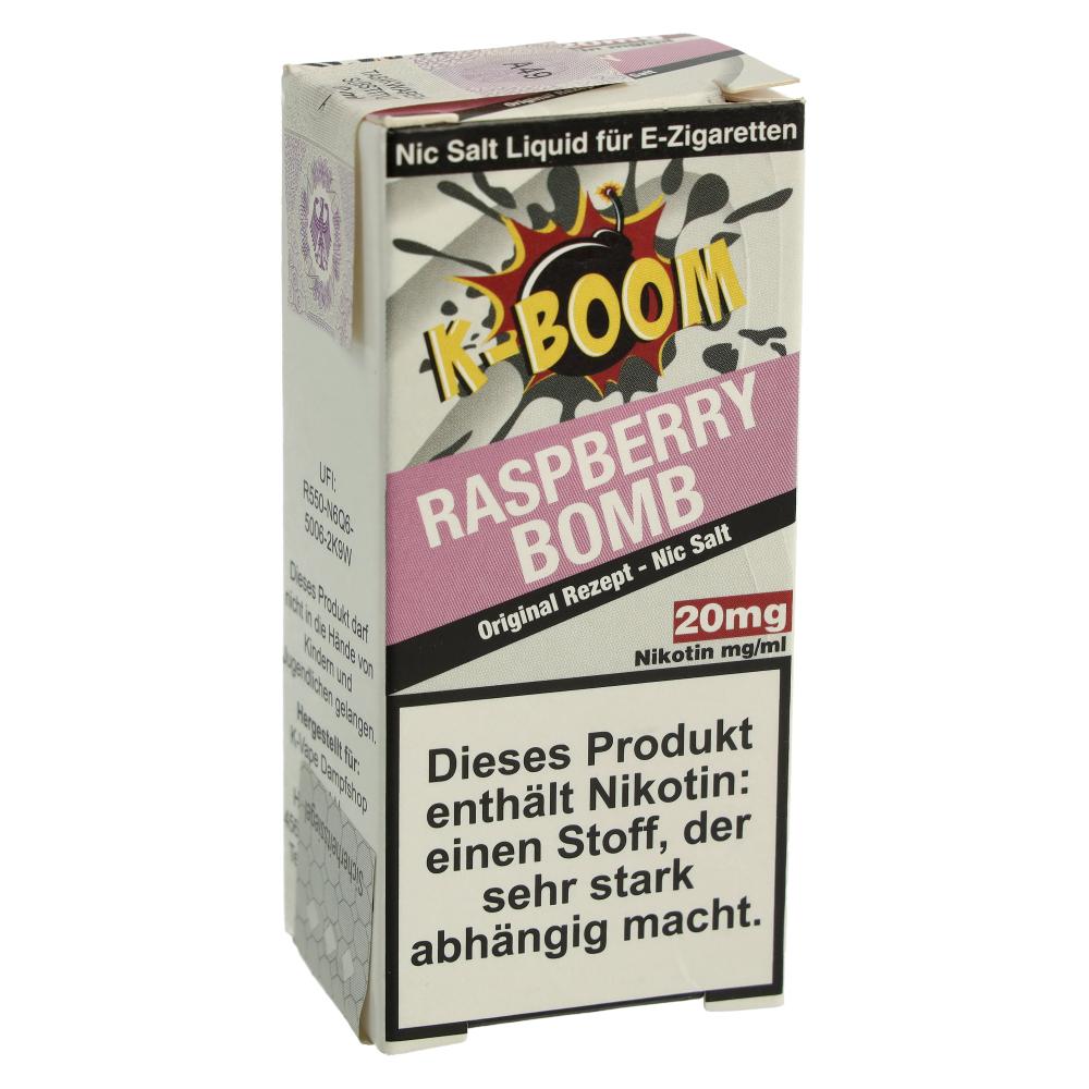 K-Boom Raspberry Bomb Nikotinsalz Liquid 20mg
