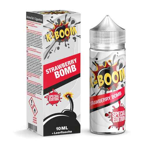 K-Boom Strawberry Bomb Aroma 10ml Bottle in Bottle