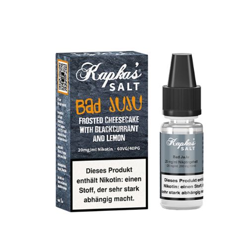 Kapkas Flava Salt Bad Juju Nikotinsalz Liquid 20 mg