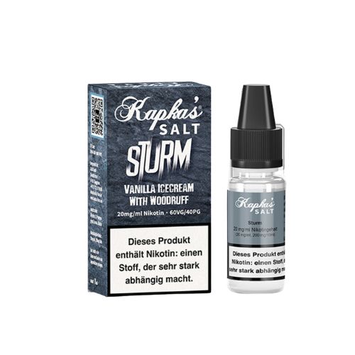 Kapkas Flava Salt Sturm Nikotinsalz Liquid 20 mg