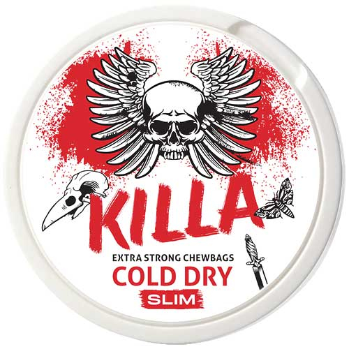 Killa Cold Dry Slim Kautabak in Portionsbeutel