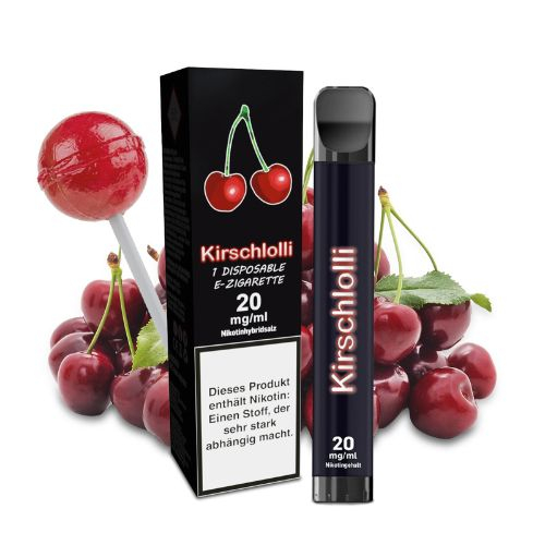 Kirschlolli Kirschlolli Einweg E-Zigarette 20mg
