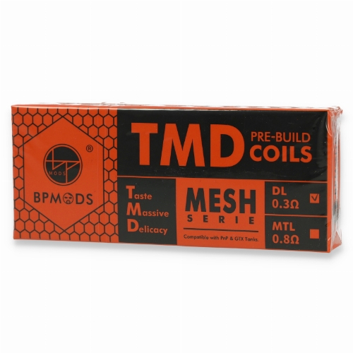BP MODS TMD Mesh Serie Coil 0,3 Ohm 5Stk.