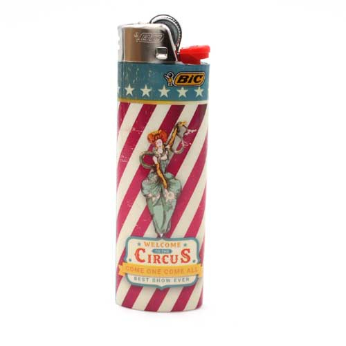 BIC Feuerzeug Maxi Retro Circus 7v8