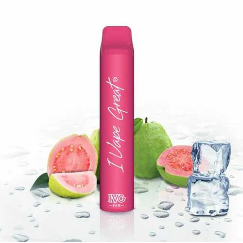 IVG Bar 800 Ruby-Guava-Ice Aroma Einweg E-Shisha 20mg Nikotin