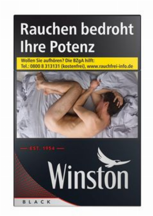 Winston Zigaretten Black (1x21)