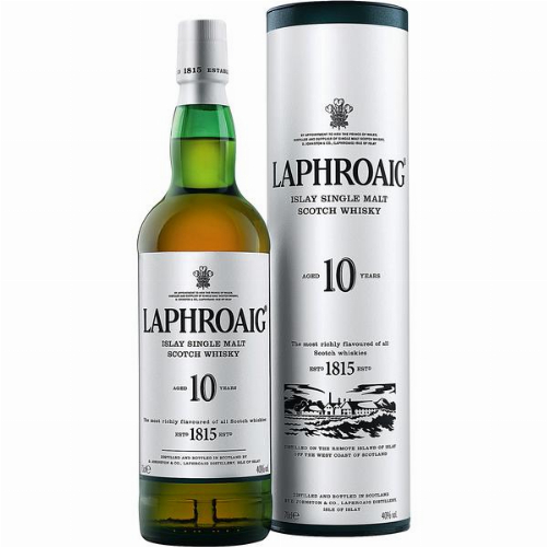 Laphroaig Single Islay Malt Whisky 10 Years 40% vol.