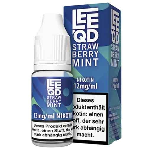 LEEQD Liquid Fresh Strawberry Mint 10ml 12mg