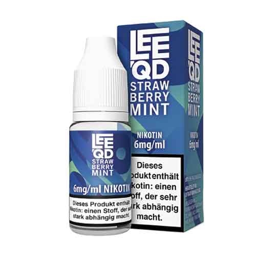 LEEQD Liquid Fresh Strawberry Mint 10ml 6mg