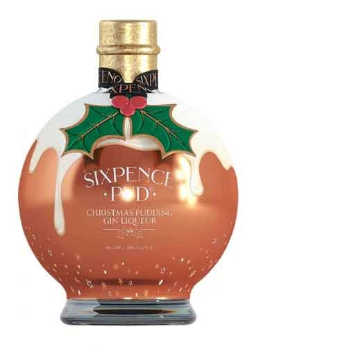Likör Gin Christmas Sixpence Pud 20% Vol.
