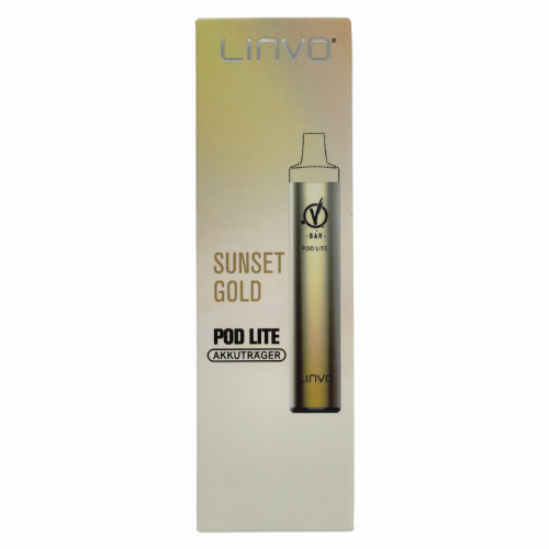 Linvo Pod Lite Sunset Gold  Akkuträger E-Zigarette mit Kartuschensystem