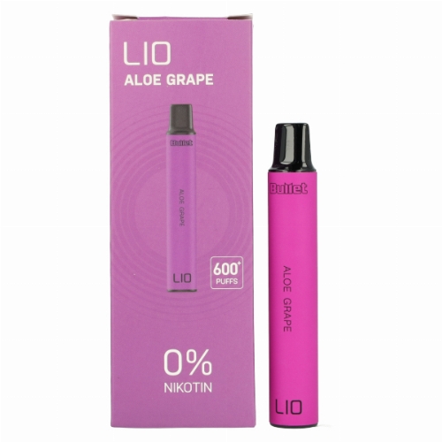 Lio Mini 600 Einweg E-Zigarette Aloe Grape 0mg